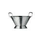 Premier Housewares Conical Colander 17x22x22 cm brushed stainless steel (houseware)