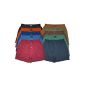10 colored boxer shorts loose and soft pants Short Boxer (Textiles)