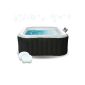 Pack Inflatable Spa square 160cm - 4 + 2 headrest (Miscellaneous)