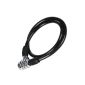Silverline 448342 Lock 3 digit code by bicycle to 8 x 650 mm (Tools & Accessories)