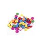 Y-BOA-150pcs Buttons Couture-Bois Rond Multicolor 15MM - Haberdashery Fancy