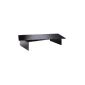 Meliconi Rotobridge Elite M Rectangular tray rotating metal / glass for LCD / Plasma TV 23-40 '' Black (Accessory)
