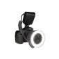 Goliton- Macro Ring Flash LED Camera Nikon DSLR universal moèle Canon Panasonic Olympus (Camera Photos)