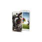 Rocina Hard Case Back Cover for Samsung i9500 Galaxy Cover S4 owl (Electronics)