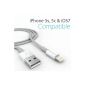 Ordel 8 Pin Lightning Cable for iPhone 5S & 5C iOS7 - recharging and synchronization (electronic)