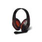 Advance MIC-G715 Gaming Headset Microphone for PC Black (Personal Computers)