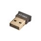 tinxi® Bluetooth 4.0 USB Adapter V4.0 Mini Dongle Stick Dual Mode High Speed ​​Plug & Play