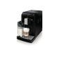 Saeco HD8763 / 01 Minuto coffee machine, ceramic grinder, milk jug, black (household goods)
