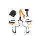 Professional suspension loops coach orange / black incl. Tueranker, protective pouch and manual (Misc.)