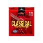 Set of 6 nylon strings normal voltage for concert and classical guitar