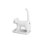 High End Bum cats meowing sharpener Novelty fun gift - White (Office Supplies)