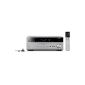 Yamaha RX-V677 WiFi network AV receiver incl. 4K upscaling, Spotify, Juke and AirPlay, Silver (Electronics)