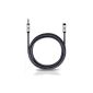 Oehlbach headphone extension cable (3.5 mm jack) 3m, black (90585) (Electronics)