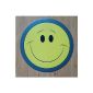 Mousepad / Mouse Pad yellow smiley about 20 cm (Office supplies & stationery)