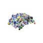 Playtastic Mega Marbles package with 1kg colored marbles (Toys)
