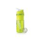 Blender Bottle Blender Sport Transparent Green, 1-pack (household goods)