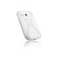 mumbi X TPU Protective Case for Samsung Galaxy S3 Mini - Transparent White (Accessories)