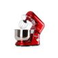 Klarstein TK2 Mix8-R Bella Rossa food processor, 1200W, 5 liters of red (household goods)