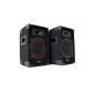 Ibiza STAR8 PA speaker pair 2-way 180W Black (Electronics)