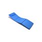 Support for sunbathing with pillows light blue