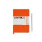 Leuchtturm1917 342937 Notebook Medium (A5), 249 numbered pages, orange, dotted (Office Supplies)