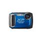Fujifilm FinePix XP170 digital camera (14 megapixels, 5x opt. Zoom, 6.9 cm (2.7 inch) display, Wireless Image Transfer) Blue (Electronics)