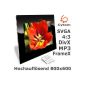 Cytem VS800-3 Digital Photo Frame 8 inch (800x600 / 4: 3) with DivX video and MP3 / quality acrylic frame in black (Electronics)
