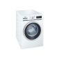 Siemens washing machine WM14W640 FL / A +++ / 137 kWh / year / 1400 rpm / 8 kg / 9900 L / year / Aquastop / white (Misc.)