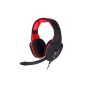 HUHD 2014 Newest Premium Noise Cancelling Wired Gaming Headset / headphone for PS4, PS3, PS2 and Xbox 360, PC with rotary type Mic Black (Accessories)