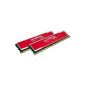 Kingston KHX16C9B1RK2 / 8X HyperX Red 8GB RAM (1600MHz, CL9, 2x 4GB) DDR3 RAM kit (Personal Computers)