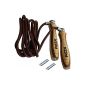 Genuine leather RDX Pro Speed ​​Rope Skipping Jump Weighted Boxing Gym Fitness (Miscellaneous)