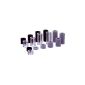 Caution - spacer sleeve Transparent plastic 12 mm length - just a piece