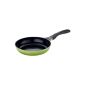 Culinario skillet with environmentally friendly ecolon ceramic coating, induction, Ø 24 cm, green (household goods)