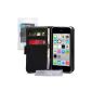 Yousave Accessories AP-GA01-Z977 Case for iPhone 5C Black (Accessory)