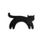Leschi Wärmekissen | 36529 | The cat Minina | Standing | size (heat cushion for the neck) color: Midnight / Midnight (Personal Care)