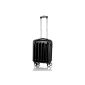 Suitcase suitcase trolley Boardcase Bordcase Hard hand luggage black