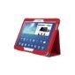 Kensington Folio Comercio Cover with Stand for Samsung Galaxy Tab 3 and 4 - Red (Accessory)