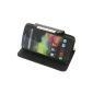 Bag for Wiko Rainbow BookStyle metal black credit card Cover Book (electronic)
