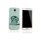 tinxi® Protective Case for Samsung Galaxy S4 shell TPU Silicone back shell protective sleeve Silicone Case with Owl Owl owl owl pattern in light green (Electronics)
