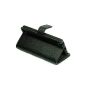 ABZ-S Leather Case for iPod Touch 5 with Stand Function - Black (Electronics)