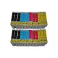 30x E715_2_FR 30 Compatible Cartridges Pack for Epson Stylus T0711 T0712 T0713 T0714 replace T0715 (Electronics)