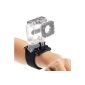 TARION® Bracelet / Strap / Band Adjustable elastic wrist fixation for GoPro Hero 1, 2, 3 and 3+ (Electronics)