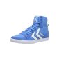 HUMMEL SLIMMER STADIL HIGH 63-008-8244, unisex adult sneakers, blue (SWEDISH BLUE), EU 36 (Shoes)
