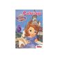 Princess Sofia coloring with stickers (Paperback)