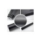 € 4.28 / m² Autofolie - MATT BLACK - 100 x 152 cm bubble-free self-adhesive flexible Car Wrapping foil