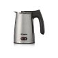 Saeco HD7019 / 10 milk frother, two temperature settings, silver (household goods)