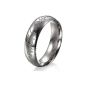 bigsoho jewelry stainless steel ring Lord of the Rings Lord of the Ring Ring Ring size 57 (18.1) (Jewelry)