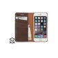 StilGut® Italian-Series Talis, leather case with credit card slot for Apple iPhone 6 (4.7 