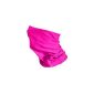 Motorcycle multifunctional cloth tube scarf scarf scarf many colors (fuchsia)
