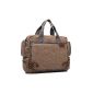 ZeleToile backpack multifunctional canvas book bag canvas shoulder bag handbag for Sports / Travel / Leisure